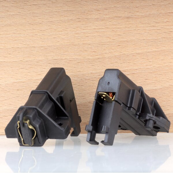 13,5x5x31mm Kohlebürsten mit Halter Ersatz für AEG Waschmaschine L5212 (2 Stück)