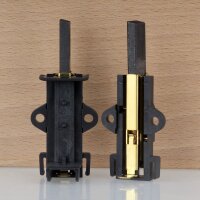 12,5x5x25mm Kohlebürsten mit Halter Ersatz für Arcelik Beko Waschmaschine BLACK/L93MF7