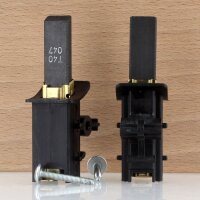 Kohlebürsten mit Halter passend für Privileg 2616688 / 3108735 Waschmaschine – 2 Stück