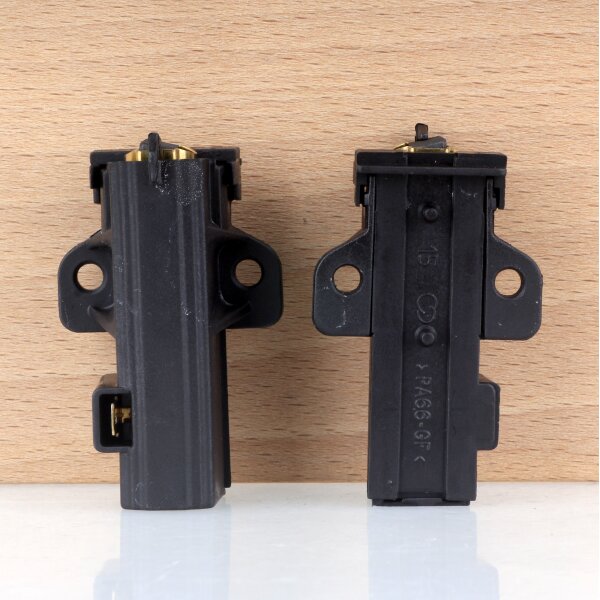 13x5x36,5mm Kohlebürsten mit Halter für Electrolux Waschmaschine Sole 4006020152 (2 Stück)