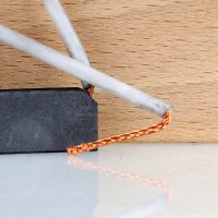 12,5x5x32,2mm Kohlebürsten Ersatz für Bosch Siemens Waschmaschine mit Lötanschluss (2 Stück)