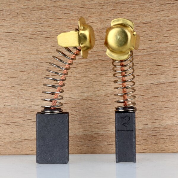 7x11x17mm Kohlebürsten Ersatz für Bohrmaschinen 999043 (2 Stück)