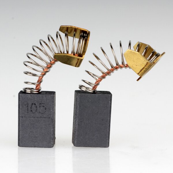 6x10x15,5mm Kohlebürsten Ersatz für Makita CB-105 181038-5 (2Stück)