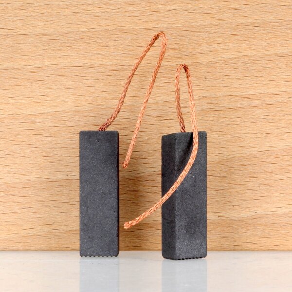 6x9x27mm Kohlebürsten ohne Halter Ersatz für Nilfisk Staubsauger 0018619110 (2 Stück)
